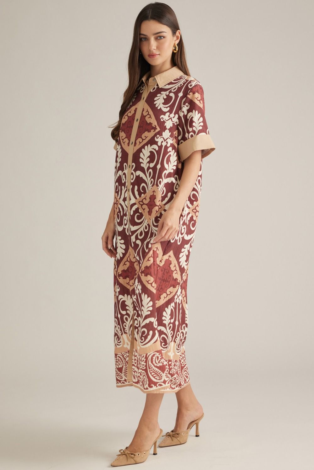 Entro | Lexie Midi Dress | Sweetest Stitch Boutique Richmond VA
