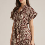 Entro | Grace Paisley Mini Dress | Sweetest Stitch Boutique Richmond