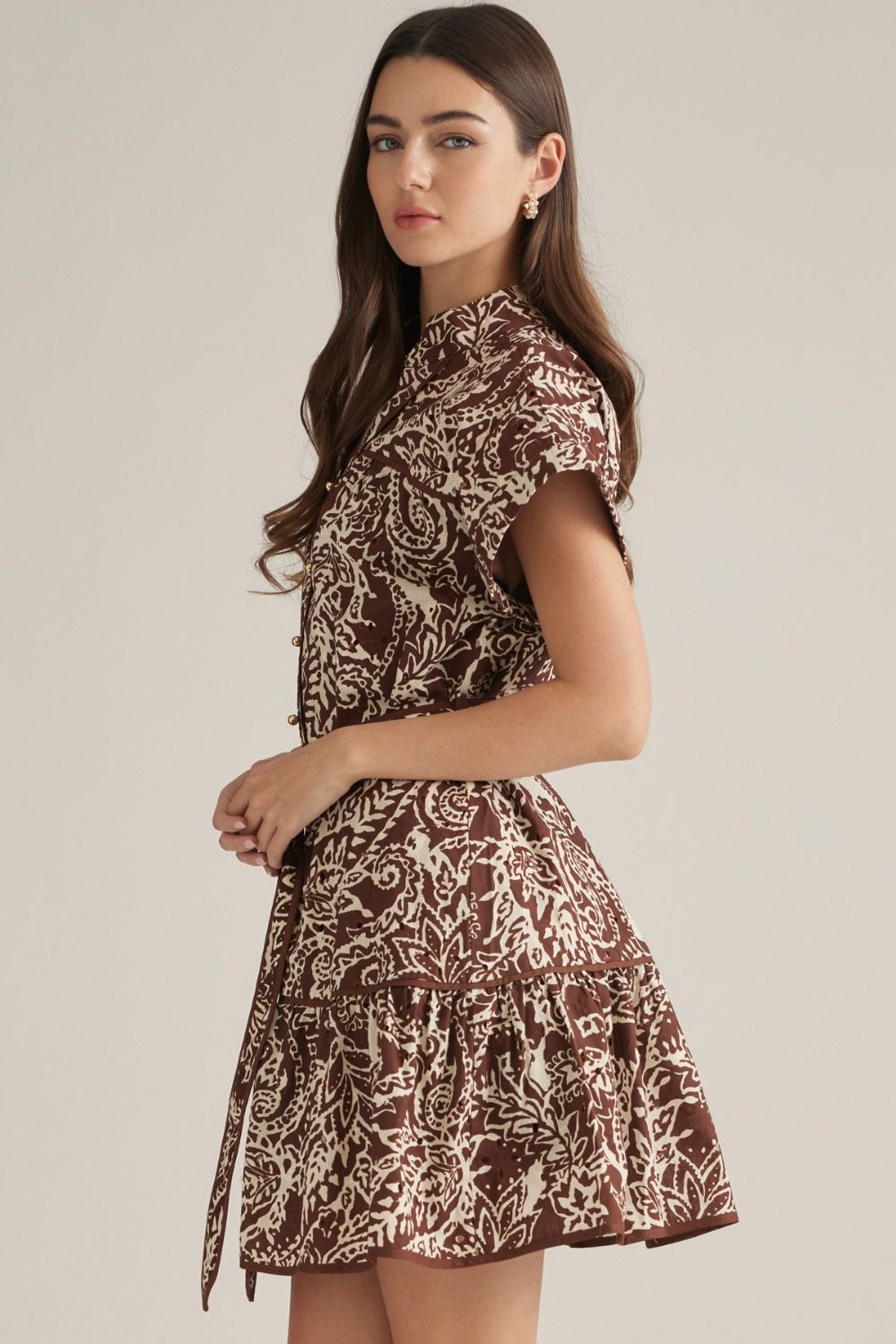 Entro | Grace Paisley Mini Dress | Sweetest Stitch Boutique Richmond
