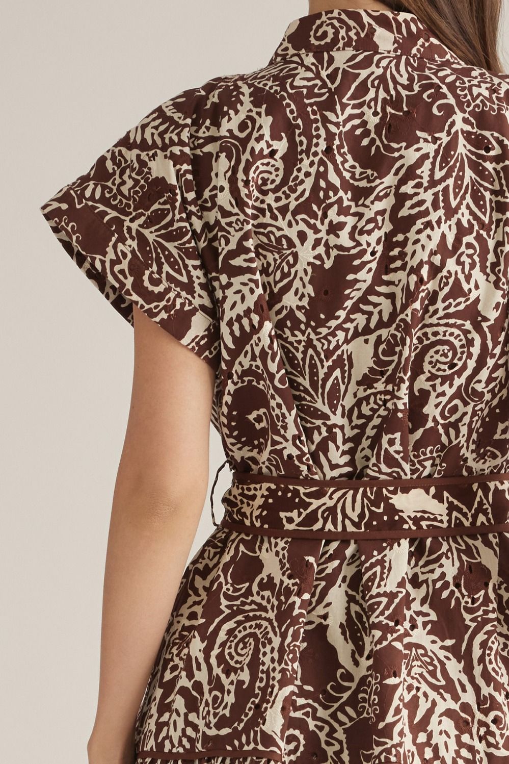 Entro | Grace Paisley Mini Dress | Sweetest Stitch Boutique Richmond