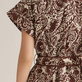 Entro | Grace Paisley Mini Dress | Sweetest Stitch Boutique Richmond