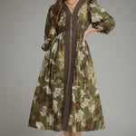 Entro | Shauna Floral Midi Dress | Sweetest Stitch Boutique Richmond