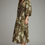 Entro | Shauna Floral Midi Dress | Sweetest Stitch Boutique Richmond