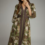 Entro | Shauna Floral Midi Dress | Sweetest Stitch Boutique Richmond