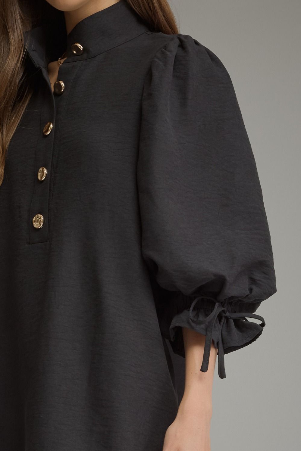 Entro | Lyla Mini Dress - Black | Sweetest Stitch Boutique Richmond VA