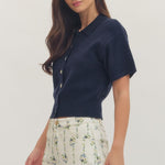 Entro | Katie Button Front Sweater | Sweetest Stitch Boutique Richmond
