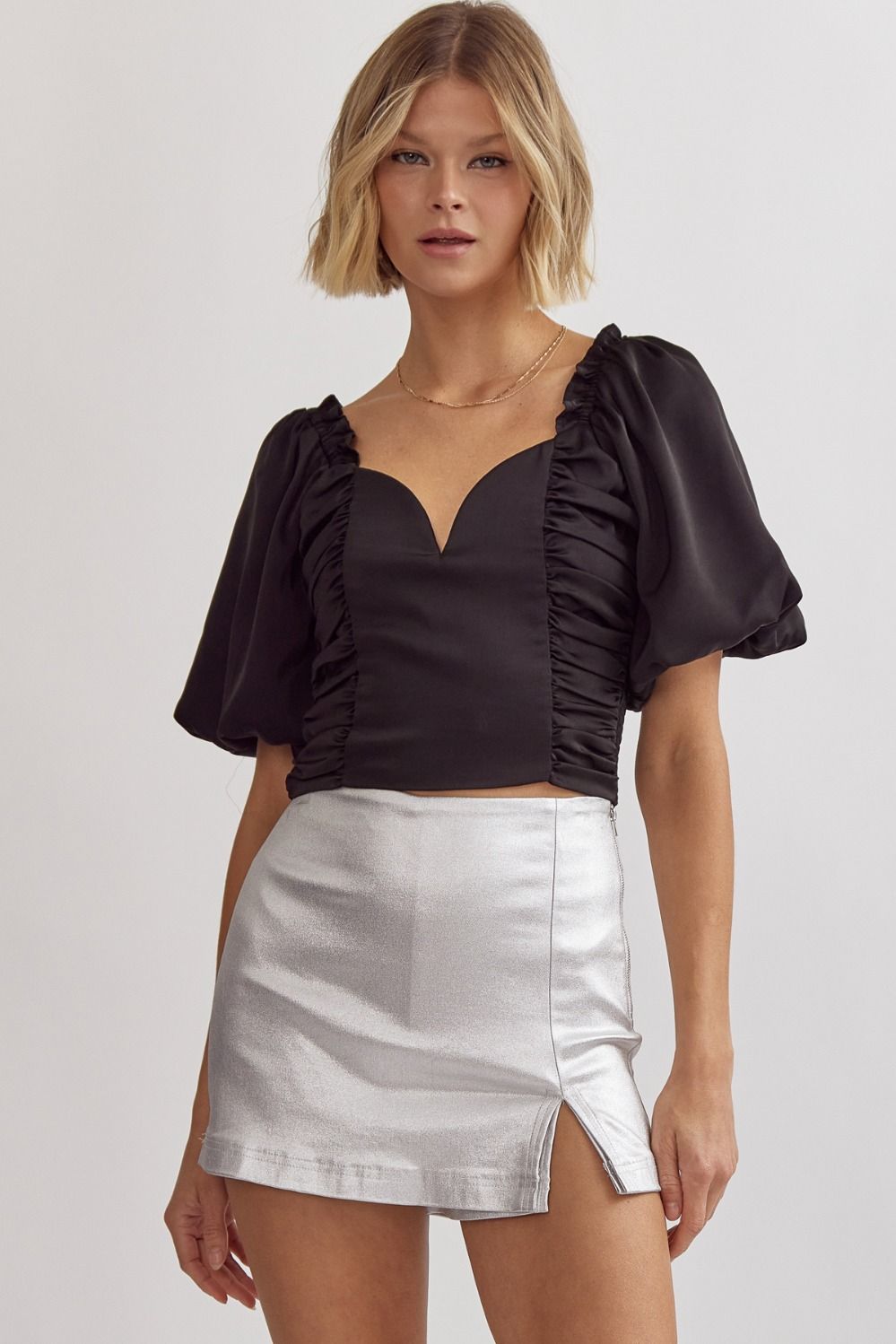 Entro | Black Going Out Top | Sweetest Stitch Online Boutique