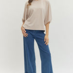 Entro | Payge Relaxed Short Sleeve Top | Sweetest Stitch Boutique