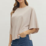 Entro | Payge Relaxed Short Sleeve Top | Sweetest Stitch Boutique
