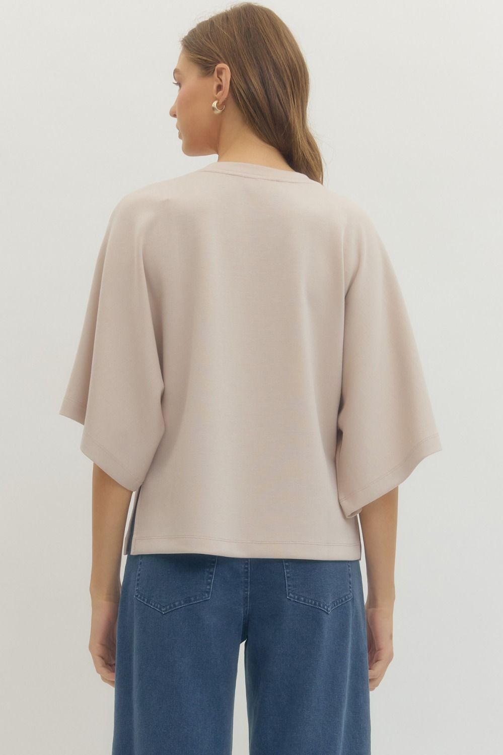 Entro | Payge Relaxed Short Sleeve Top | Sweetest Stitch Boutique