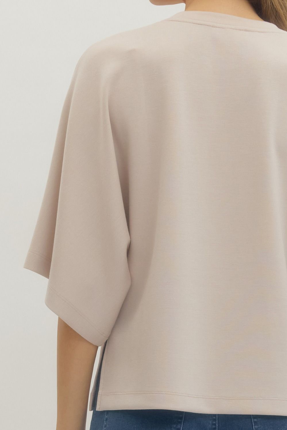 Entro | Payge Relaxed Short Sleeve Top | Sweetest Stitch Boutique
