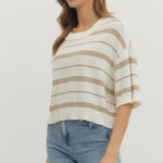 Entro | Sherry Striped Top | Sweetest Stitch Boutique Richmond VA
