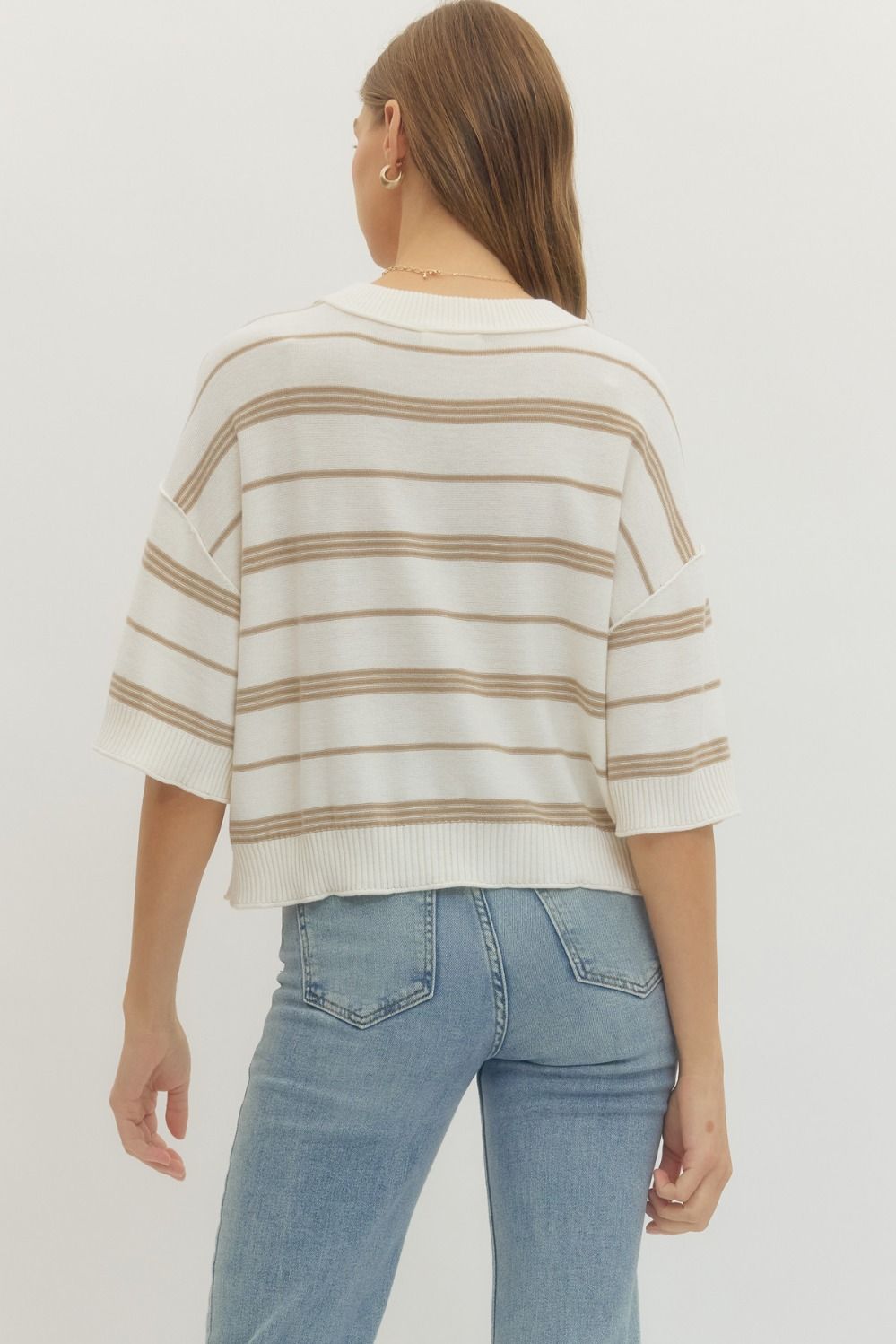 Entro | Sherry Striped Top | Sweetest Stitch Boutique Richmond VA