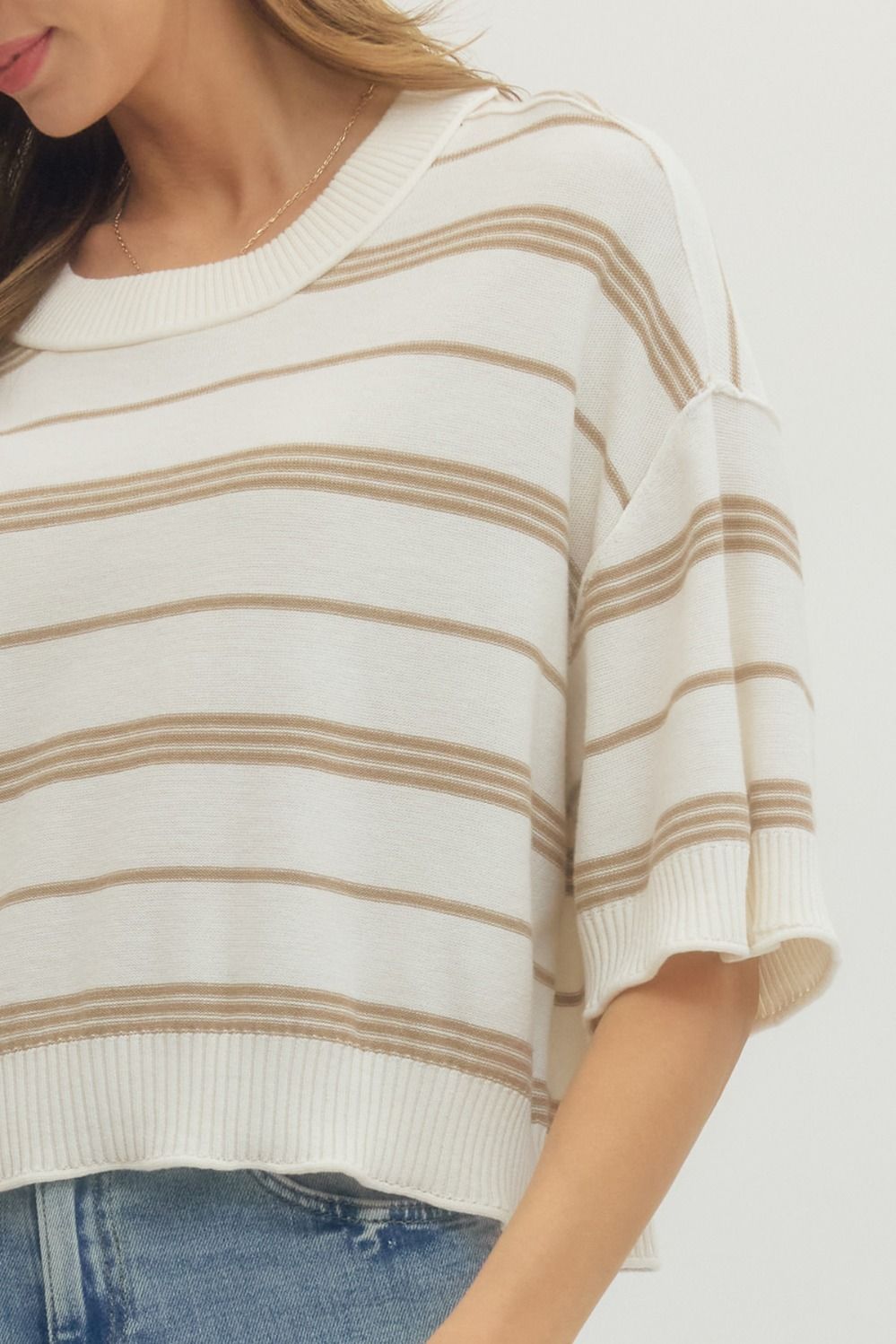 Entro | Sherry Striped Top | Sweetest Stitch Boutique Richmond VA