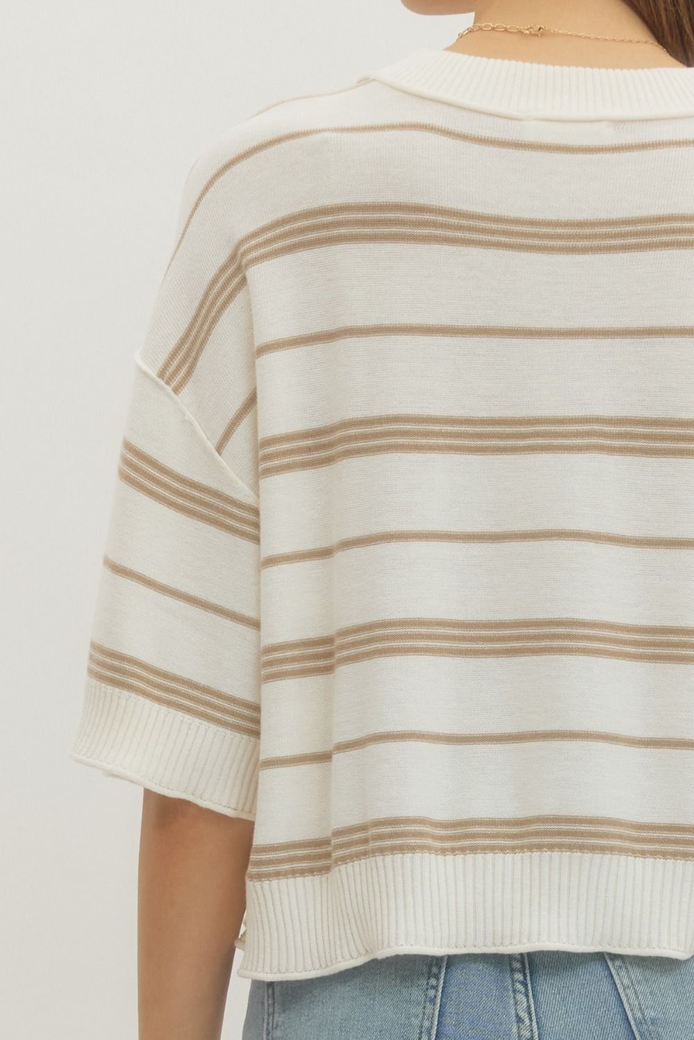 Entro | Sherry Striped Top | Sweetest Stitch Boutique Richmond VA