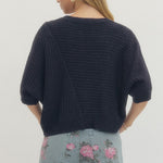 Entro | Morgan Short Sleeve Knit Top | Sweetest Stitch Boutique RVA