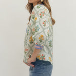 Entro | Bree Floral V-Neck Top | Sweetest Stitch Boutique Richmond