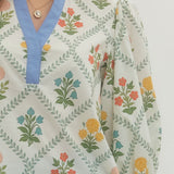 Entro | Bree Floral V-Neck Top | Sweetest Stitch Boutique Richmond
