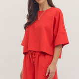 Entro | Johnna Embroidered Top | Sweetest Stitch Boutique Richmond