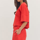 Entro | Johnna Embroidered Top | Sweetest Stitch Boutique Richmond