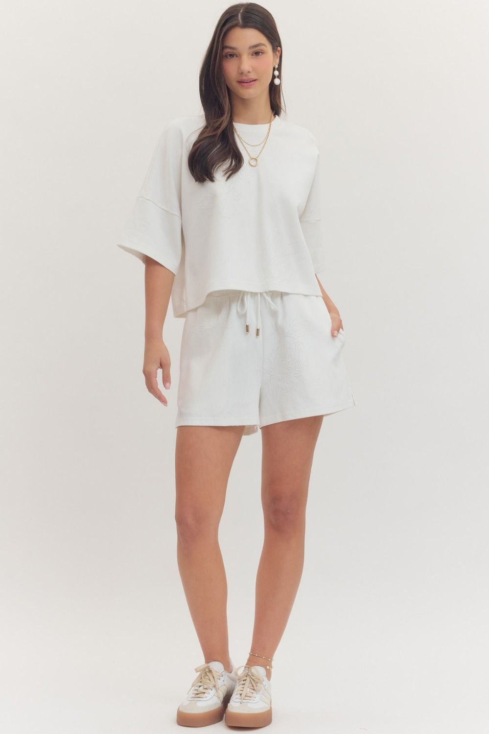 Entro | Johnna Embroidered Top | Sweetest Stitch Richmond Boutique