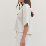 Entro | Johnna Embroidered Top | Sweetest Stitch Richmond Boutique