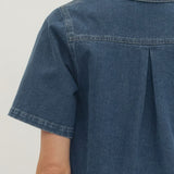 Entro | Morgan Short Sleeve Denim Top | Sweetest Stitch Boutique RVA