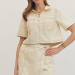 Entro | Morgan Denim Top | Sweetest Stitch Boutique Richmond VA 