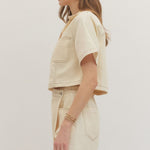 Entro | Morgan Denim Top | Sweetest Stitch Boutique Richmond VA 