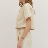 Entro | Morgan Denim Top | Sweetest Stitch Boutique Richmond VA 