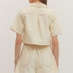 Entro | Morgan Denim Top | Sweetest Stitch Boutique Richmond VA 
