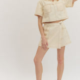 Entro | Morgan Denim Top | Sweetest Stitch Boutique Richmond VA 