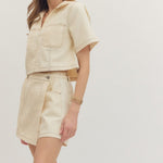 Entro | Morgan Denim Top | Sweetest Stitch Boutique Richmond VA 