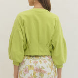 Reagan Balloon Sleeve Top