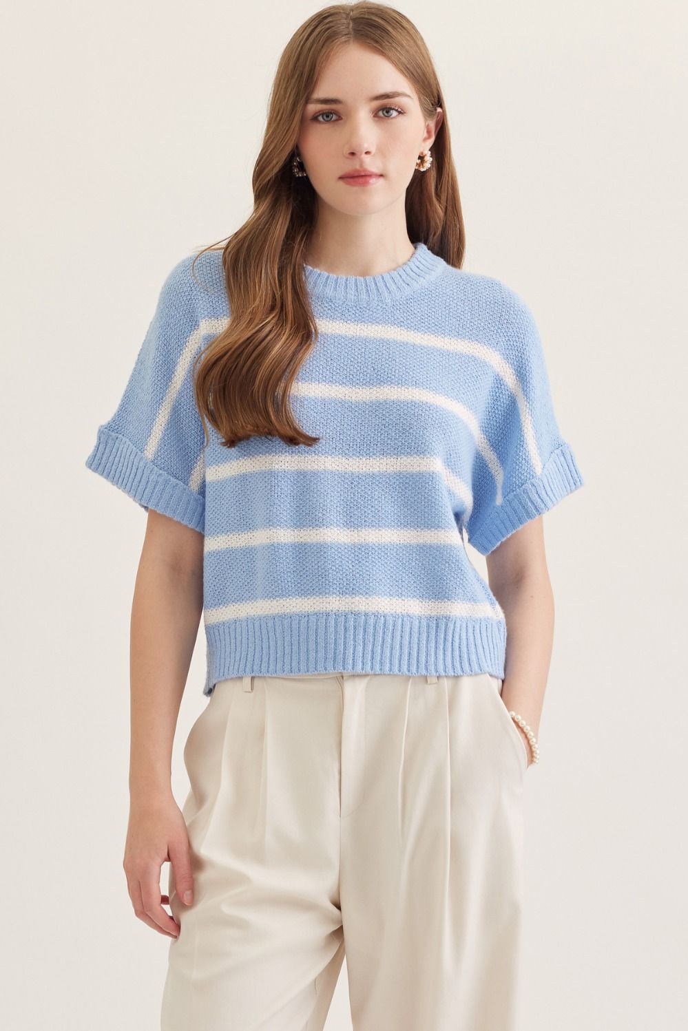 Entro | Ivy Striped Knit Top | Sweetest Stitch Boutique Richmond VA