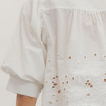 Entro | Starr Short Sleeve Eyelet Top | Sweetest Stitch Boutique RVA
