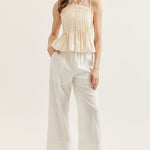 Entro | Dani Pleated Sleeveless Top | Sweetest Stitch Boutique RVA