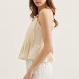 Entro | Dani Pleated Sleeveless Top | Sweetest Stitch Boutique RVA