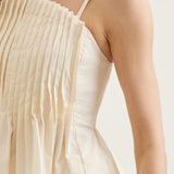 Entro | Dani Pleated Sleeveless Top | Sweetest Stitch Boutique RVA