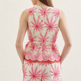 Entro | Elise Sleeveless Embroidered Top | Sweetest Stitch Boutique
