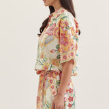 Entro | Miranda Floral Collared Top | Sweetest Stitch Boutique RVA