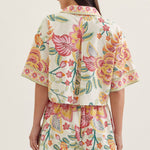 Entro | Miranda Floral Collared Top | Sweetest Stitch Boutique RVA