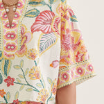 Entro | Miranda Floral Collared Top | Sweetest Stitch Boutique RVA