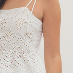 Entro | Lulu Tie Strap Top | Sweetest Stitch Boutique Richmond VA