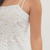 Entro | Lulu Tie Strap Top | Sweetest Stitch Boutique Richmond VA