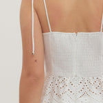 Entro | Lulu Tie Strap Top | Sweetest Stitch Boutique Richmond VA