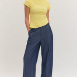 Entro | Lily Rib Knit Mock Neck Top | Sweetest Stitch Boutique RVA