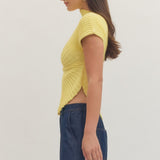 Entro | Lily Rib Knit Mock Neck Top | Sweetest Stitch Boutique RVA
