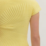 Entro | Lily Rib Knit Mock Neck Top | Sweetest Stitch Boutique RVA