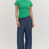 Entro | Lily Knit Mock Neck Top | Sweetest Stitch Boutique Richmond